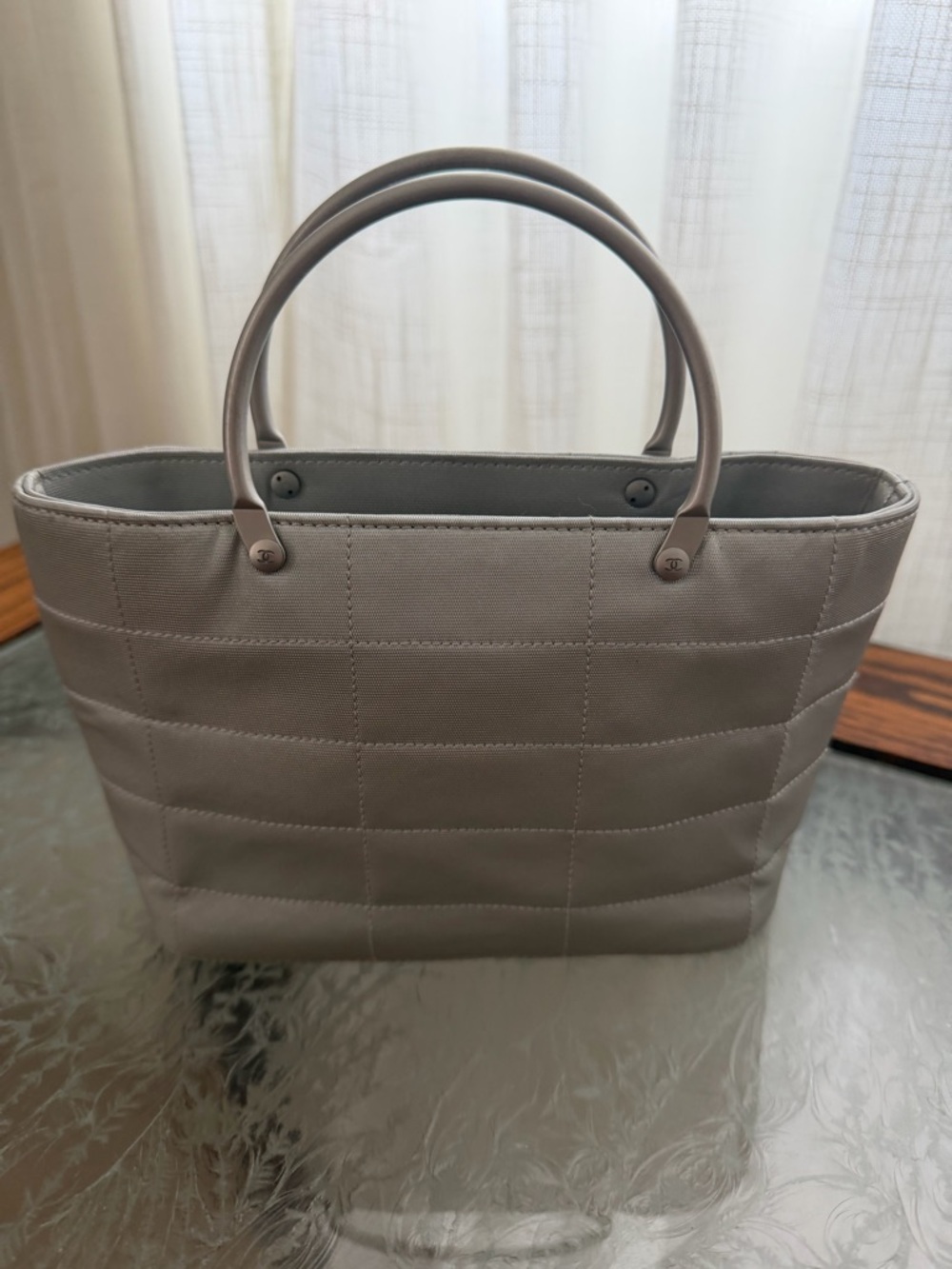 Vintage Chanel Mini Nylon Tote